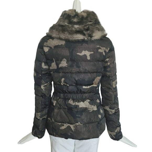 MONCLER GREEN CAMOUFLAGE DOWN FILLED JACKET (2) - Picture 5 of 13